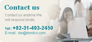 Contact US - Tel : +82-31-310-2430, E-mail : main@dwpnt.com